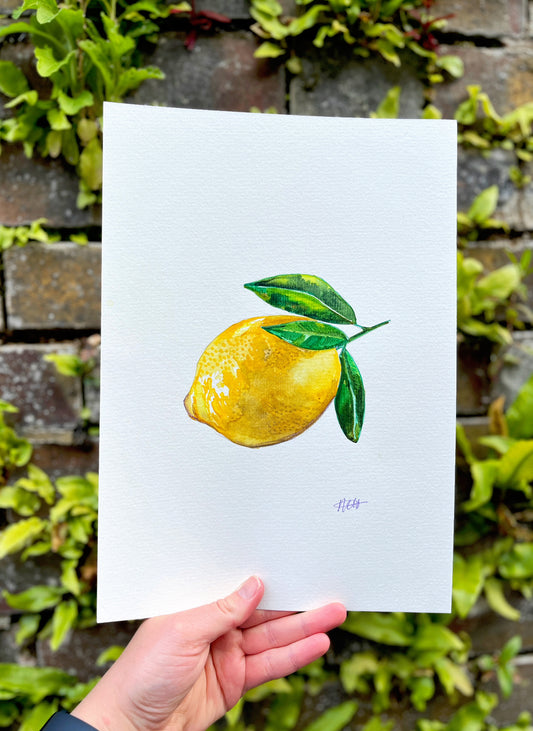 Lemon Watercolour