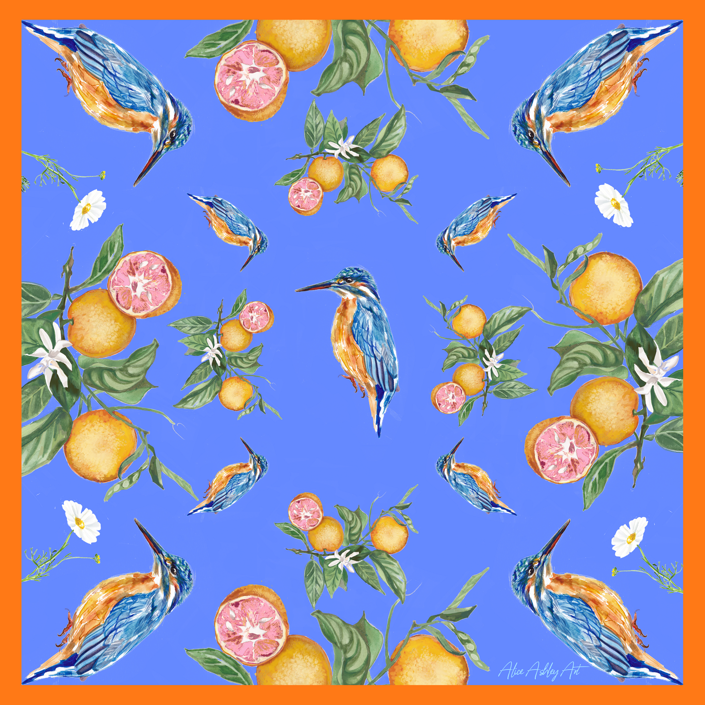 Limited edition bird print signed