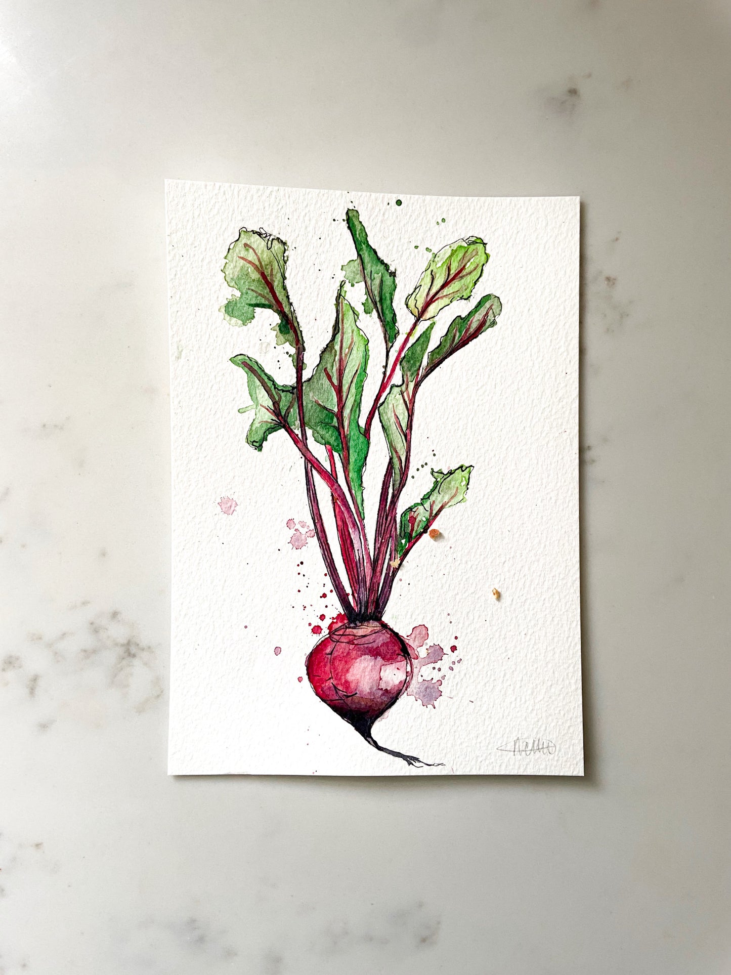 Beetroot Print